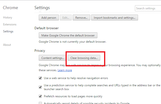 How to remove unwanted pop ups from Google chrome